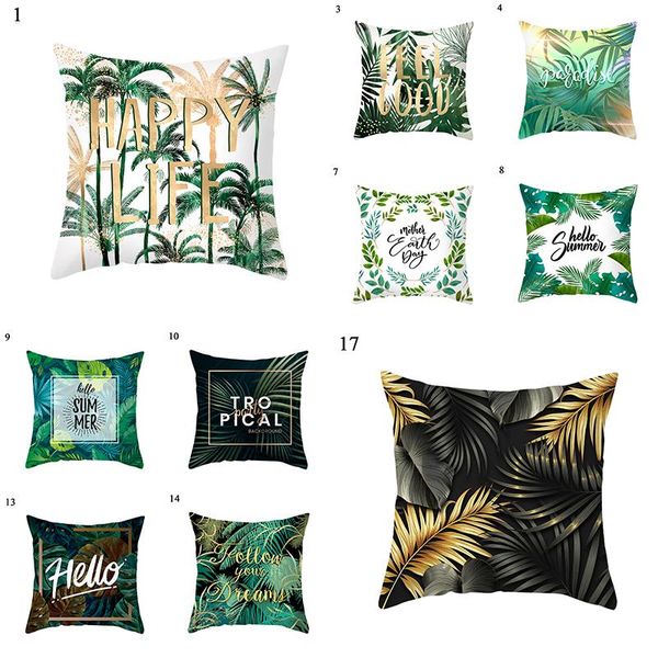 cushion/decorative pillow decorative cushion cover nordic style pillowcase tropical botanic leaves green leaf throw dakimakura one direction
cushion/decorative pillow decorative cushion cover nordic style pillowcase tropical botanic leaves green leaf throw dakimakura one direction