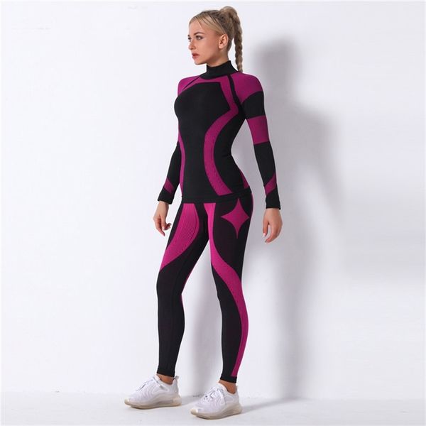 women 2pcs seamless set sport suit gymwear workout clothes long sleeve gym high waist leggings fitness women sets 211126, White
women 2pcs seamless set sport suit gymwear workout clothes long sleeve gym high waist leggings fitness women sets 211126, White
