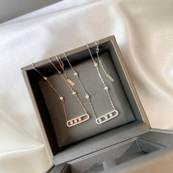 chains 925 sterling silver french three diamond mobile necklace series rose gold plated original brand exquisite jewelry women's gift
chains 925 sterling silver french three diamond mobile necklace series rose gold plated original brand exquisite jewelry women's gift