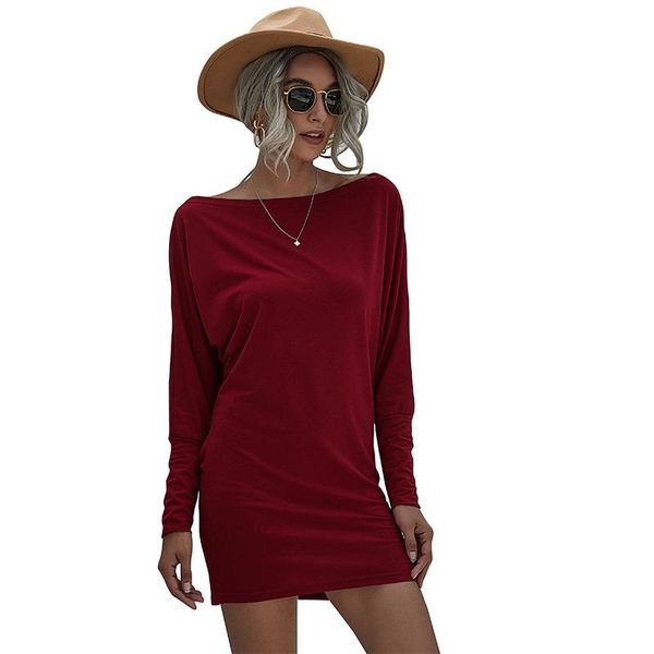 women slim package hip dress long sleeve 2021 autumn -coming casual mini dresses plus size 2xl cotton fashion clothes, Black;gray
women slim package hip dress long sleeve 2021 autumn -coming casual mini dresses plus size 2xl cotton fashion clothes, Black;gray