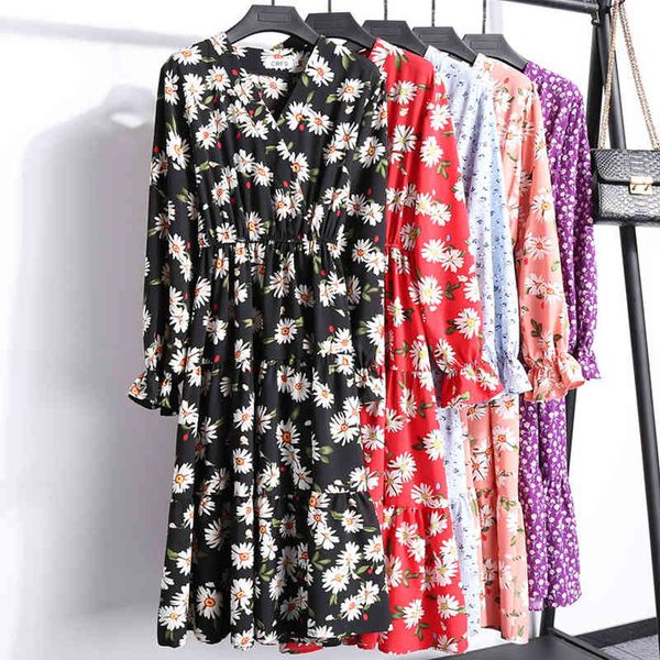casual dresses shintimes 8 colors beach summer elastic high waist floral fashion flare sleeve chiffon women p6gp, Black;gray
casual dresses shintimes 8 colors beach summer elastic high waist floral fashion flare sleeve chiffon women p6gp, Black;gray