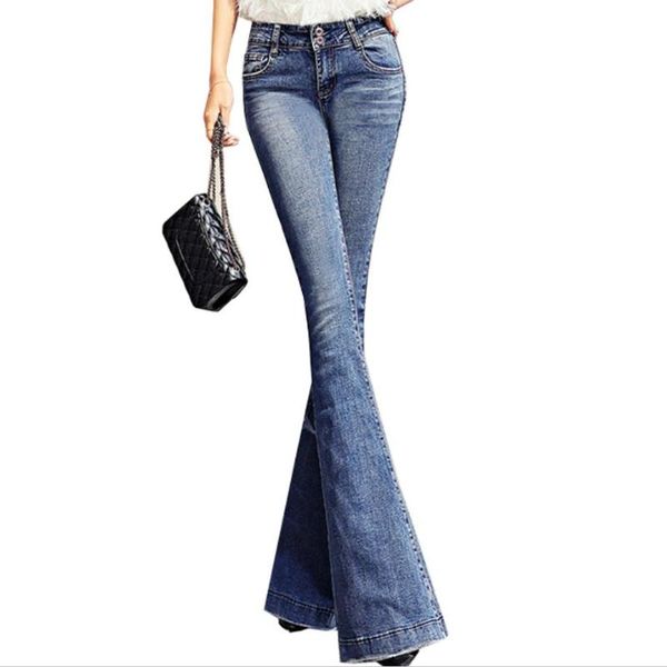 women's jeans 2021 ladies high waist flare boyfriend for women denim skinny female wide leg pants plus size 24-31, Blue
women's jeans 2021 ladies high waist flare boyfriend for women denim skinny female wide leg pants plus size 24-31, Blue