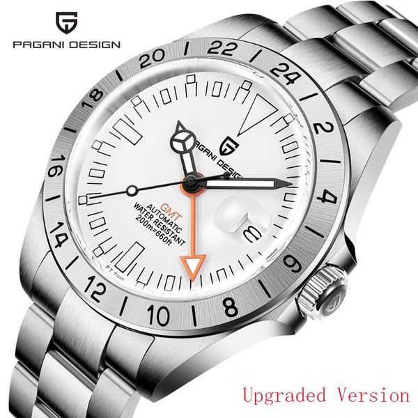 wristwatches pagani design 2021 men gmt watches luxury automatic mechanical watch stainless steel 200m waterproof clock relogio masculino, Slivery;brown
wristwatches pagani design 2021 men gmt watches luxury automatic mechanical watch stainless steel 200m waterproof clock relogio masculino, Slivery;brown