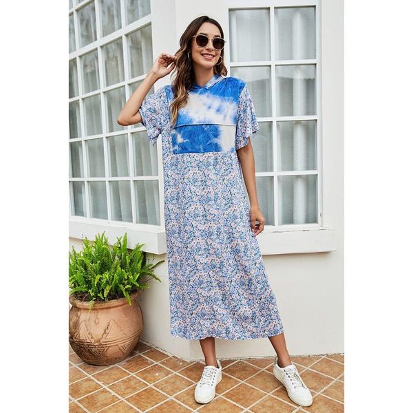 ethnic clothing 2021 summer style stitching big skirt tie-dye floral dress with sleeves loose casual hooded long lm9488, Red
ethnic clothing 2021 summer style stitching big skirt tie-dye floral dress with sleeves loose casual hooded long lm9488, Red