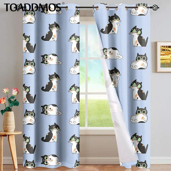 kawaii cartoon cats print sunblinds for boys girls kids cute living room bedroom window curtain premium home decoration & drapes
kawaii cartoon cats print sunblinds for boys girls kids cute living room bedroom window curtain premium home decoration & drapes