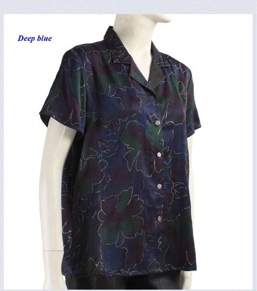women's blouses & shirts arrival pure gambiered guangdong silk lady print shirt,100% turn-down collar short-sleeve shirt women,silk blo, White
women's blouses & shirts arrival pure gambiered guangdong silk lady print shirt,100% turn-down collar short-sleeve shirt women,silk blo, White