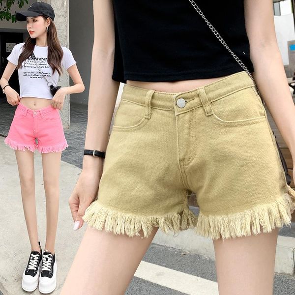 women's jeans denim shorts tide ins2021 summer korean style high waist loose wide-leg pants fashion edges, Blue
women's jeans denim shorts tide ins2021 summer korean style high waist loose wide-leg pants fashion edges, Blue