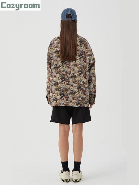 fashion harajuku cartoon loose bear jacket hip hop couple personality men and women men's jackets, Black;brown
fashion harajuku cartoon loose bear jacket hip hop couple personality men and women men's jackets, Black;brown