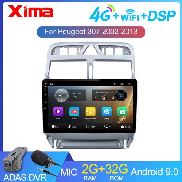 player android 9.0 2gb car dvd gps navigation multimedia for 307 307cc 307sw radio 2002-2013 auto navigat 
player android 9.0 2gb car dvd gps navigation multimedia for 307 307cc 307sw radio 2002-2013 auto navigat