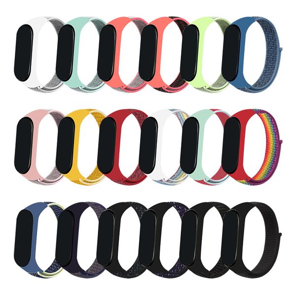 nylon loop strap replaceable bracelet for xiaomi mi band 6 5 4 3 miband sports wristband breathable smart watch accessories
nylon loop strap replaceable bracelet for xiaomi mi band 6 5 4 3 miband sports wristband breathable smart watch accessories