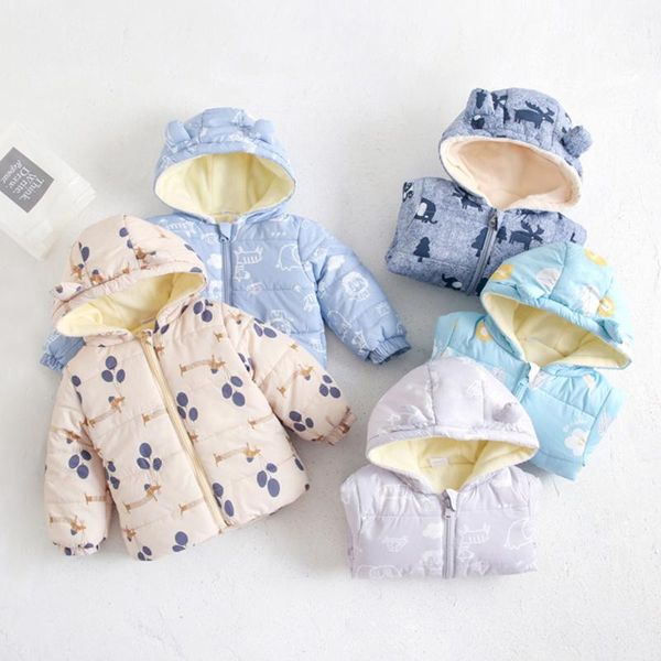 down coat toddler baby boys girls clothes winter kawaii cartoon windproof hooded warm outerwear jacket children casual clothing, Blue;gray
down coat toddler baby boys girls clothes winter kawaii cartoon windproof hooded warm outerwear jacket children casual clothing, Blue;gray