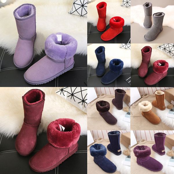 2022 cold winter fashion designer snow boots women mini classic with fur womens lady girls pink khaki warm ankle australia flat luxur austra, Black
2022 cold winter fashion designer snow boots women mini classic with fur womens lady girls pink khaki warm ankle australia flat luxur austra, Black