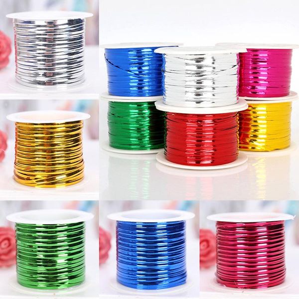 gift wrap 100yard /roll six colors metallic twist wire ties candy lollipop wrapp baking bags sealing binding wedding party decor
gift wrap 100yard /roll six colors metallic twist wire ties candy lollipop wrapp baking bags sealing binding wedding party decor