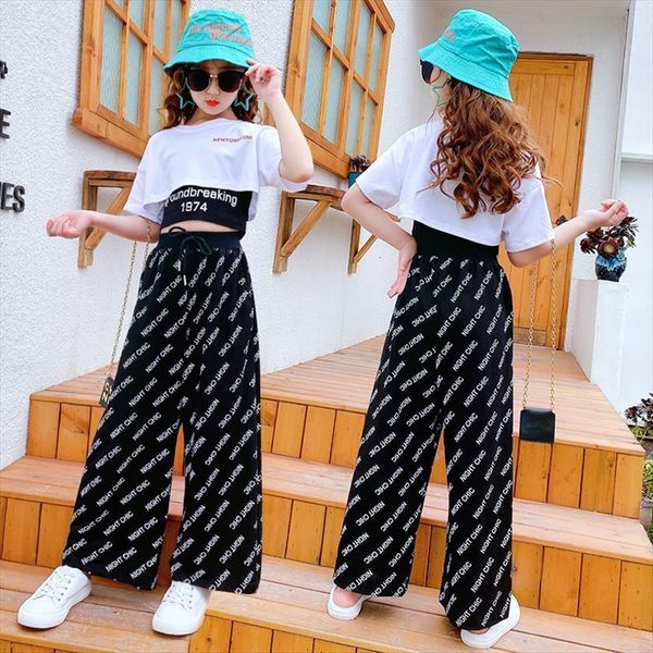 summer girls clothes outfits children 3pcs sets short sweatshirts t shirts vest wide leg pants 3 4 5 6 7, White
summer girls clothes outfits children 3pcs sets short sweatshirts t shirts vest wide leg pants 3 4 5 6 7, White