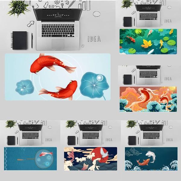 mouse pads & wrist rests chinese koi fishes customized lapgaming pad desk table game office gamer large mats non-slip cushion
mouse pads & wrist rests chinese koi fishes customized lapgaming pad desk table game office gamer large mats non-slip cushion
