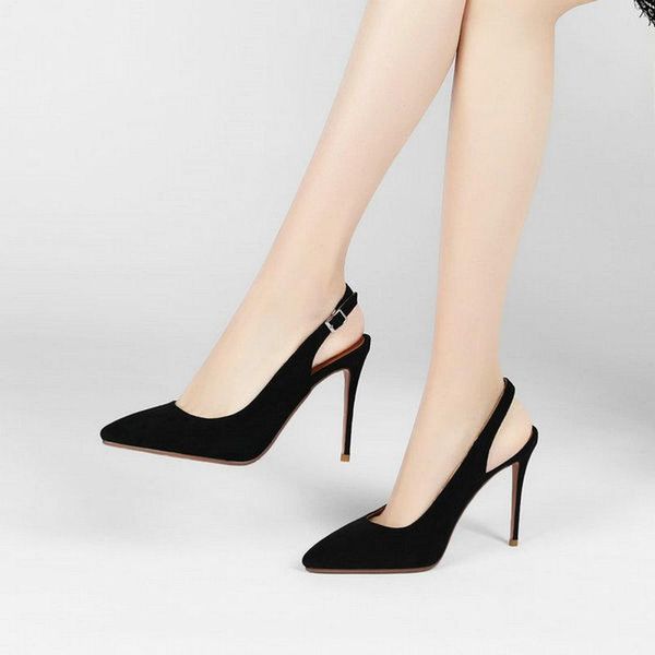 brand european style women buckles high heels pointed women's shoes party fashion pumps dress, Black
brand european style women buckles high heels pointed women's shoes party fashion pumps dress, Black