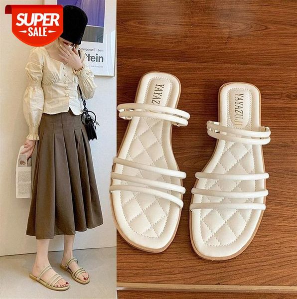 ladies flat temperament fashion two-wear sandals and slippers fairy style small fresh sweet #yz5y, Black
ladies flat temperament fashion two-wear sandals and slippers fairy style small fresh sweet #yz5y, Black