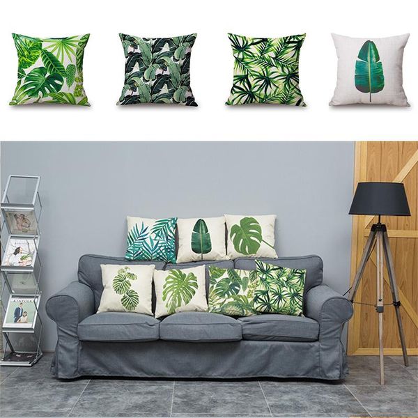 cushion/decorative pillow tropical plant pillowcase leaf rainforest green cotton linen cushion cover waist throw sofa decoration
cushion/decorative pillow tropical plant pillowcase leaf rainforest green cotton linen cushion cover waist throw sofa decoration