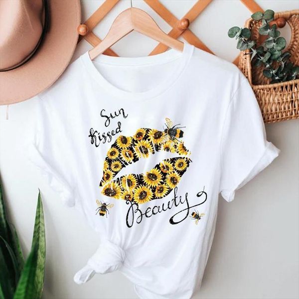 and women fashion floral mens t shirts flower bee printing clothing short sleeve tshirts clothes graphic lady print tee, White;black
and women fashion floral mens t shirts flower bee printing clothing short sleeve tshirts clothes graphic lady print tee, White;black