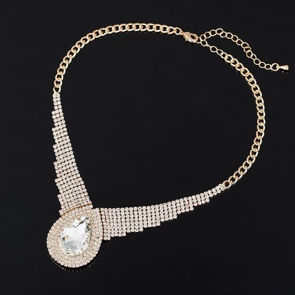 pendant necklaces rose romantic noble geometric crystal necklace sweater chain jewelry gift for women decoration, Silver
pendant necklaces rose romantic noble geometric crystal necklace sweater chain jewelry gift for women decoration, Silver