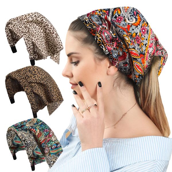 retro cashew flower leopard print headband hair hoop autumn shopping fashion single product hair accessories, Silver
retro cashew flower leopard print headband hair hoop autumn shopping fashion single product hair accessories, Silver