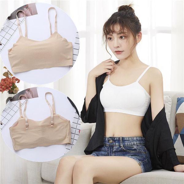bras gobetter summer ice silk for women sports bralette female seamless wire padded underwear girls brassiere, Red;black
bras gobetter summer ice silk for women sports bralette female seamless wire padded underwear girls brassiere, Red;black