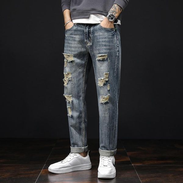 men's jeans mens blue 2021 all-match ripped straight beggar pants printed embroidery plus size cowboy men clothes
men's jeans mens blue 2021 all-match ripped straight beggar pants printed embroidery plus size cowboy men clothes