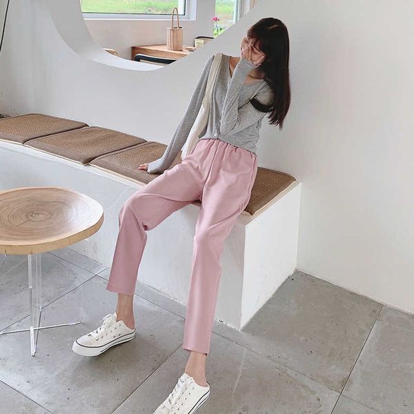 2021 spring and autumn casual capris women's simple ice silk suit grandma pants high waist harlan, Black;white
2021 spring and autumn casual capris women's simple ice silk suit grandma pants high waist harlan, Black;white