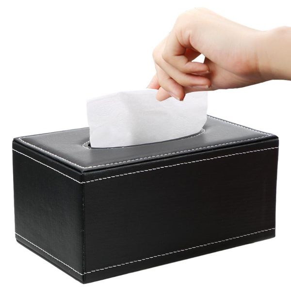 tissue boxes & napkins pu leather box rectangular paper napkin anti-moisture holder home kitchen organization supplies
tissue boxes & napkins pu leather box rectangular paper napkin anti-moisture holder home kitchen organization supplies
