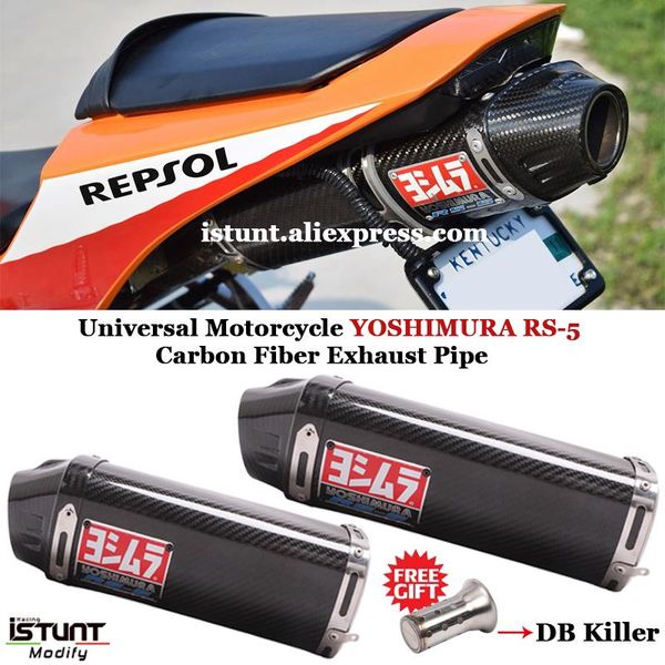 motorcycle exhaust system universal yoshimura -5 pipe escape moto db killer for cbr600 rr f5 cbr1000 tnt899 tnt1130 daytona 675r
motorcycle exhaust system universal yoshimura -5 pipe escape moto db killer for cbr600 rr f5 cbr1000 tnt899 tnt1130 daytona 675r