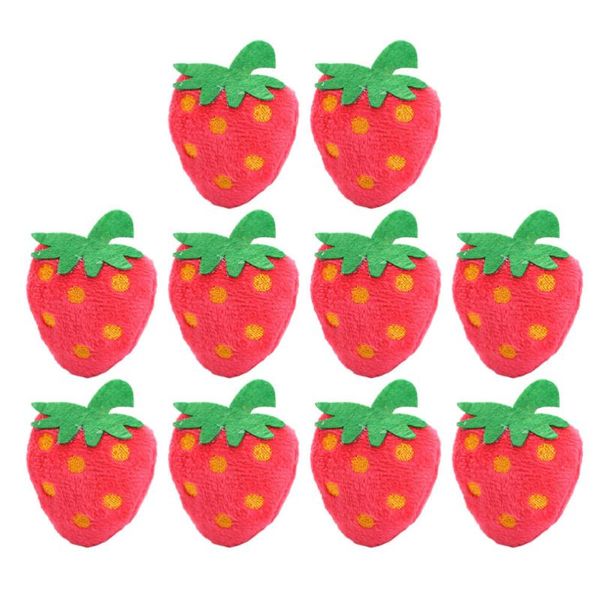 10pcs plush simulated strawberry toys pet bite chew doll cat catnip playing funny home decor for
10pcs plush simulated strawberry toys pet bite chew doll cat catnip playing funny home decor for