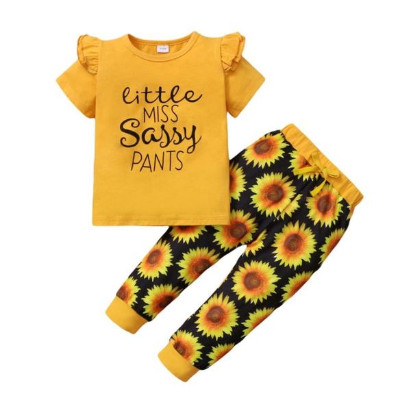 clothing sets 18m-6t summer children baby girl short sleeve letters print t-shirt +sunflower pants trouser outfits clothes, White
clothing sets 18m-6t summer children baby girl short sleeve letters print t-shirt +sunflower pants trouser outfits clothes, White