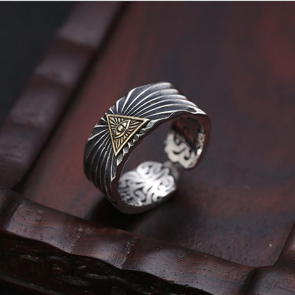 designer rings yungqi eye of god vintage egypt pyramid all-seeing illuminati ring punk egyptian triangle adjustable anillo bijoux, Golden;silver
designer rings yungqi eye of god vintage egypt pyramid all-seeing illuminati ring punk egyptian triangle adjustable anillo bijoux, Golden;silver