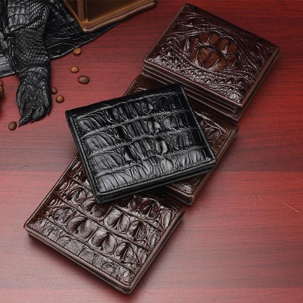 thailand crocodile leather men's wallet short large banknote clip multi-card genuine for men wallets, Red;black
thailand crocodile leather men's wallet short large banknote clip multi-card genuine for men wallets, Red;black
