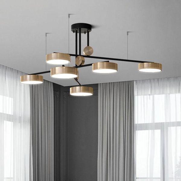 pendant lamps post-modern golden bright three color lamp simple and elegant atmosphere restaurant rotating light luxury lights
pendant lamps post-modern golden bright three color lamp simple and elegant atmosphere restaurant rotating light luxury lights