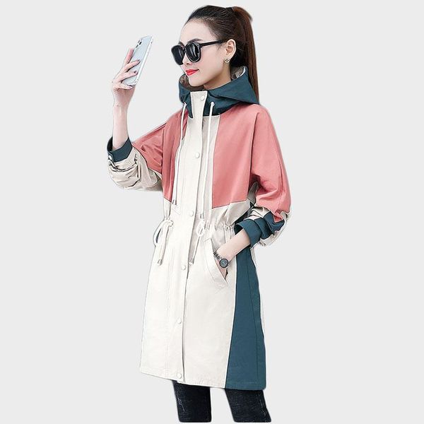 women's trench coats trending products women coat large size clothing for spring hooded windbreaker splice european fashion 18, Tan;black
women's trench coats trending products women coat large size clothing for spring hooded windbreaker splice european fashion 18, Tan;black