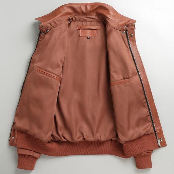 light brown military style a2 leather jacket plus size 4xl genuine natural cowhide autumn slim fit aviation coat men's & faux, Black
light brown military style a2 leather jacket plus size 4xl genuine natural cowhide autumn slim fit aviation coat men's & faux, Black