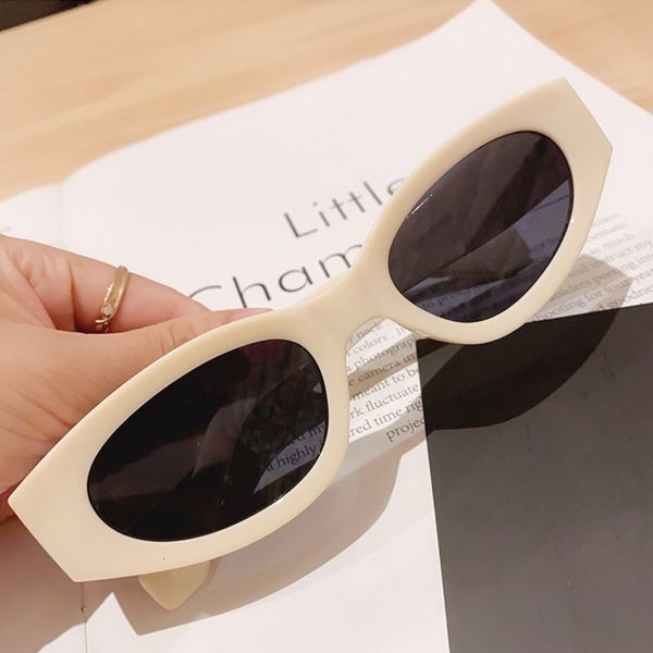 luxury designer sunglasses so&ei ins popular fashion small cat eye woman vintage oval eyewear men champagne tea sun glasses shades uv400, White;black
luxury designer sunglasses so&ei ins popular fashion small cat eye woman vintage oval eyewear men champagne tea sun glasses shades uv400, White;black
