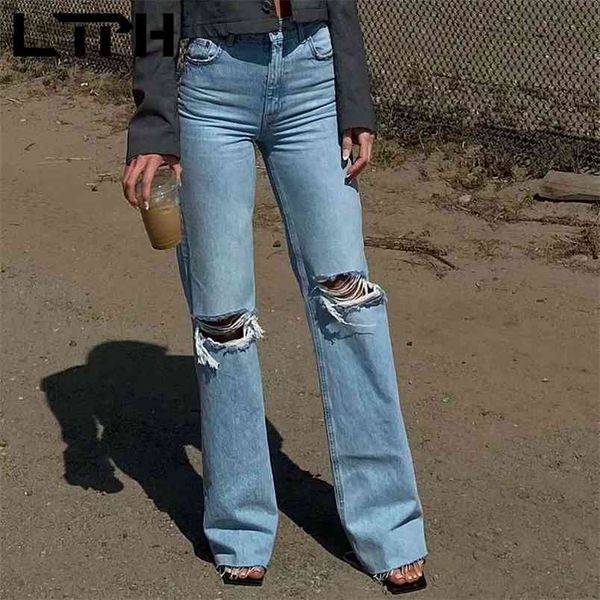 ltph streetwear vintage double knee hole burrs denim trousers straight jeans woman high waist do old female pant spring 210423, Blue
ltph streetwear vintage double knee hole burrs denim trousers straight jeans woman high waist do old female pant spring 210423, Blue