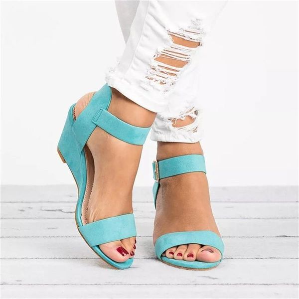 dress shoes style casual women's -selling wedge sandals ladies fashion solid wedges heel buckle strap roman sandals#, Black
dress shoes style casual women's -selling wedge sandals ladies fashion solid wedges heel buckle strap roman sandals#, Black