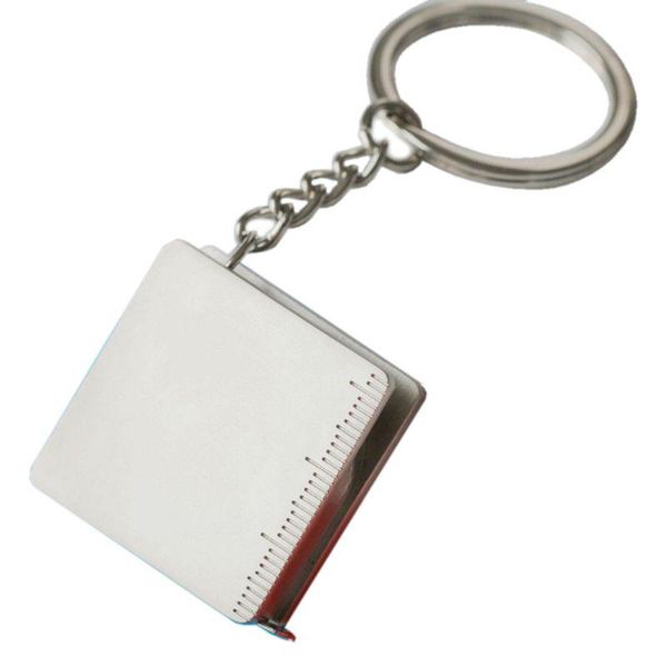 keychains portable band tape key chain metal ruler measure ring measuring reel keychain line tools fashion jewelry e15e, Silver
keychains portable band tape key chain metal ruler measure ring measuring reel keychain line tools fashion jewelry e15e, Silver