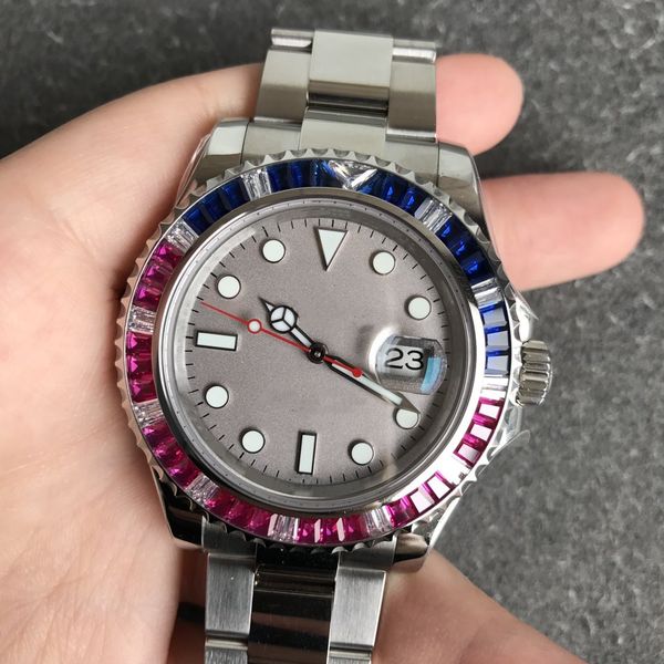 mens automatic mechanical watch 42mm stainless steel water proof watches sapphire adjustable wristwatches 104603 montre de luxe, Slivery;brown
mens automatic mechanical watch 42mm stainless steel water proof watches sapphire adjustable wristwatches 104603 montre de luxe, Slivery;brown