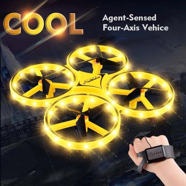 induction drone gesture remote control aircraft ufo somatosensory four-axis intelligent suspension children's toy drones
induction drone gesture remote control aircraft ufo somatosensory four-axis intelligent suspension children's toy drones