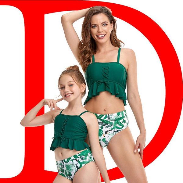 women's swimwear 2021 swimsuit hi fish parent child vest bikini conservative high waist tankini, White;black
women's swimwear 2021 swimsuit hi fish parent child vest bikini conservative high waist tankini, White;black