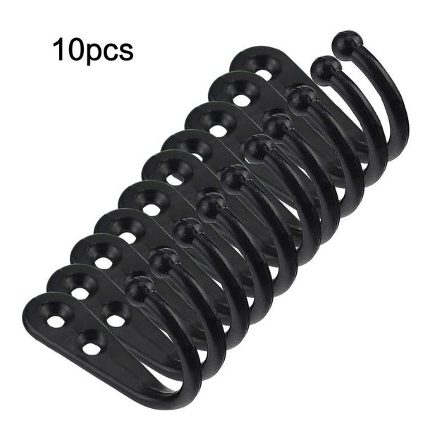 hooks & rails 3/6/10 pcs black wall with screwsand anchor for key towel hat (u shape) double vintage coat hanger mounted
hooks & rails 3/6/10 pcs black wall with screwsand anchor for key towel hat (u shape) double vintage coat hanger mounted