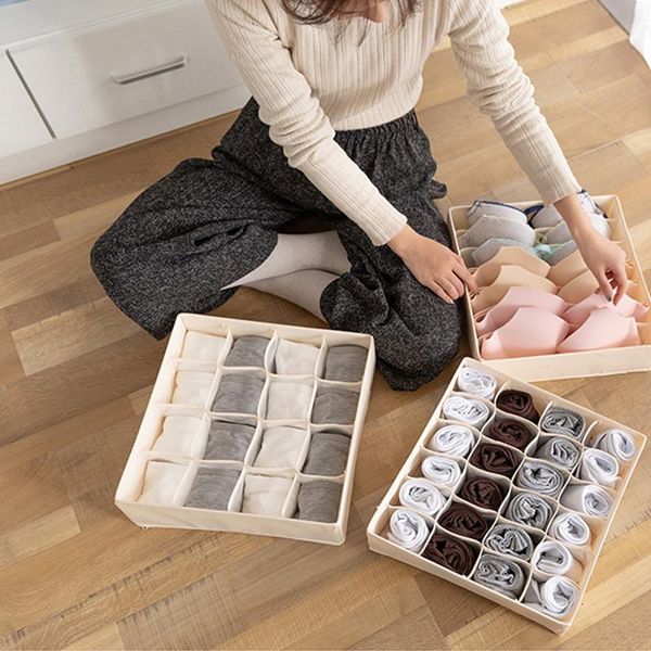 storage drawers 7 16 24 grids underwear organizer beige household closet drawer split box clothes for wardrobe
storage drawers 7 16 24 grids underwear organizer beige household closet drawer split box clothes for wardrobe