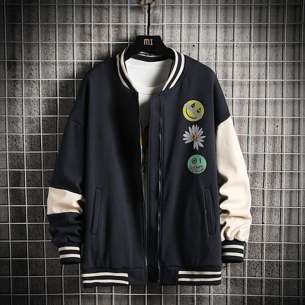 men's jackets mens jacket sweatshirt men patchwork zipper loose coat oversized japanese streetwear harajuku sweatshirts black hoodie, Black;brown
men's jackets mens jacket sweatshirt men patchwork zipper loose coat oversized japanese streetwear harajuku sweatshirts black hoodie, Black;brown