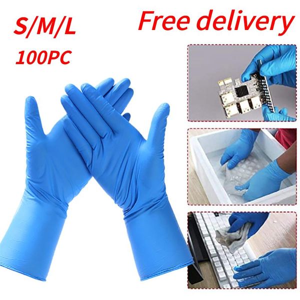 disposable gloves 60#100pcs / waterproof acid alkali resistant non-slip safety household protective equipment
disposable gloves 60#100pcs / waterproof acid alkali resistant non-slip safety household protective equipment