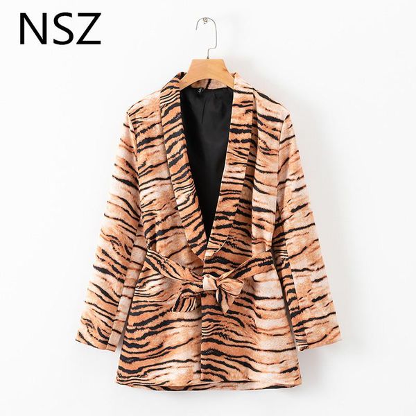 women's suits & blazers women animal print tiger skin blazer bow tie sashes long sleeve notched jacket coat female casual outerwear bas, White;black
women's suits & blazers women animal print tiger skin blazer bow tie sashes long sleeve notched jacket coat female casual outerwear bas, White;black