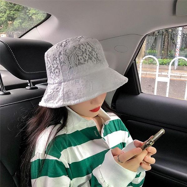 wide brim hats vintage elegant lace bucket hat women summer beach sun fashion breathable fisherman cap, Blue;gray
wide brim hats vintage elegant lace bucket hat women summer beach sun fashion breathable fisherman cap, Blue;gray